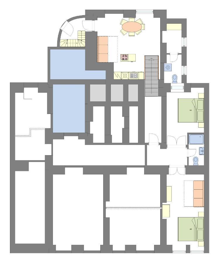 Lejlighed Modern And Spacious In Center